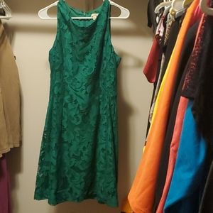 Beautiful green lace dress